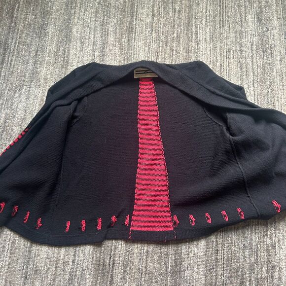 Vintage Sandra Miller Cardigan, Artsy, Abstract Design, S - Picture 4 of 9